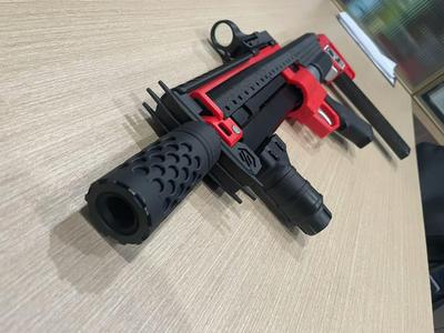 Nerf Lynx skin kit, Beta kit, Alpha kit homage, Thanks to open source