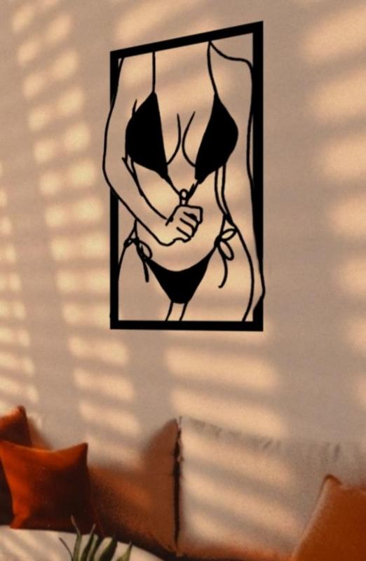 Sexy woman in lingerie - Wall Art + SVG