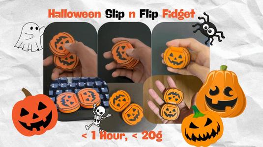 Halloween Fidget Toy, Flip n Slip Fun, Cool Gizmo