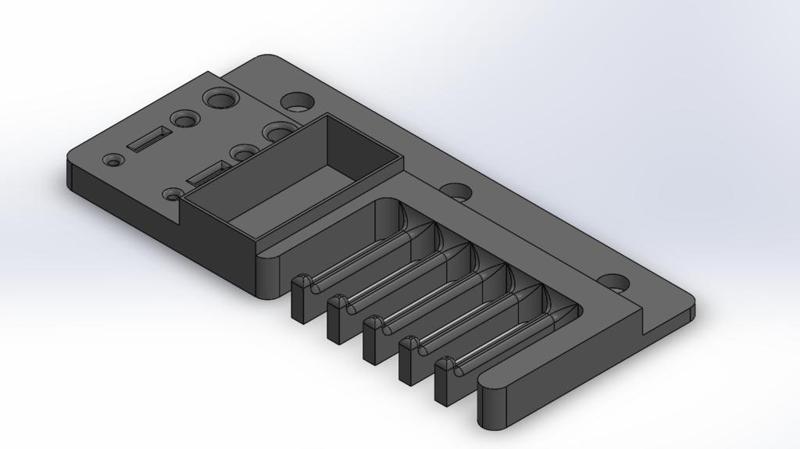 Electronics Lab Cable Holder