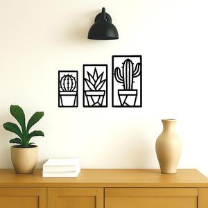 Flower-shaped wall decoration (flower pot)
