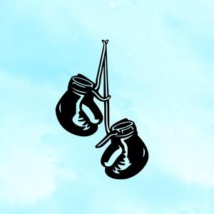 boxing mural