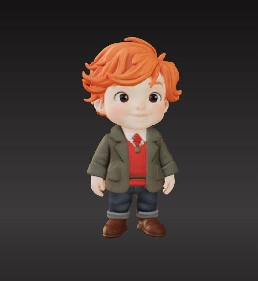 Ron Weasly chibi