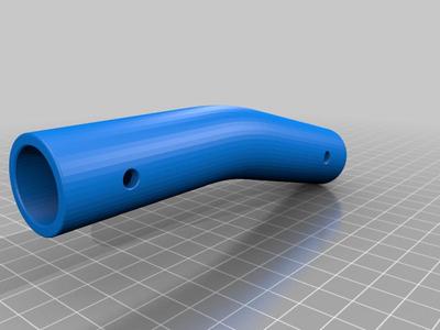 Tube for baby doll carriage handle