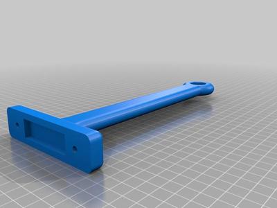 CURTAIN ROD HOLDER FOR SLIDER WITH BLIND