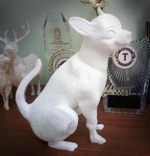 Chihuahua sitting STL