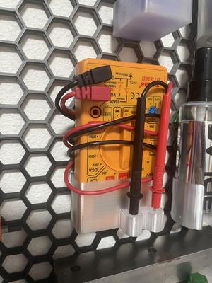 Multimeter holder for HSW