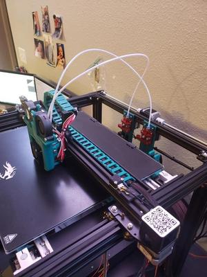 Ender 5 Plus Dual Extruder Setup
