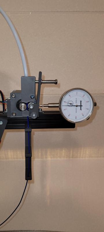 Dial gauge holders for the Artme 3D Filament Extruder MK1 /MK2  Messuhrhalterung für den Artme 3D Filament Extruder MK1/MK2