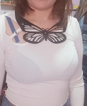 Butterfly necklace