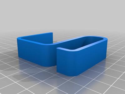 Desk cable clip with parametrization
