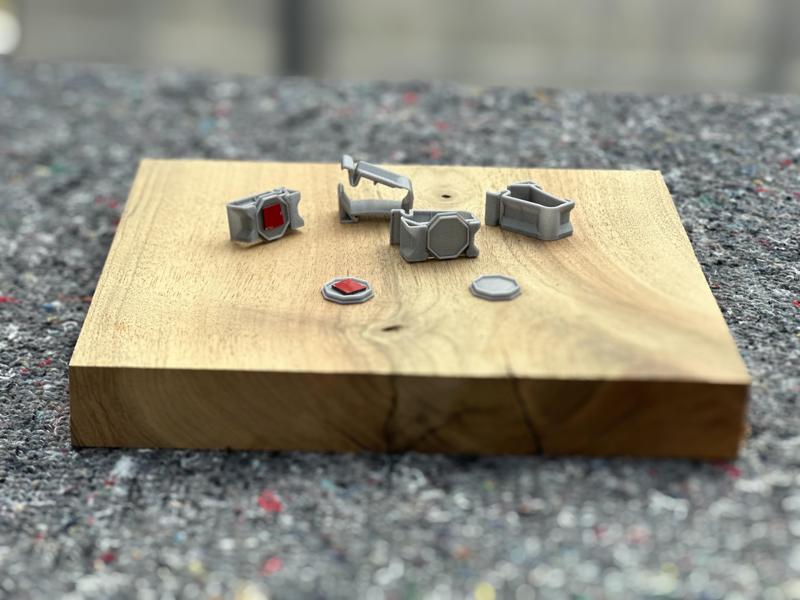 KLIPPT mounting base for 3M VHB tape