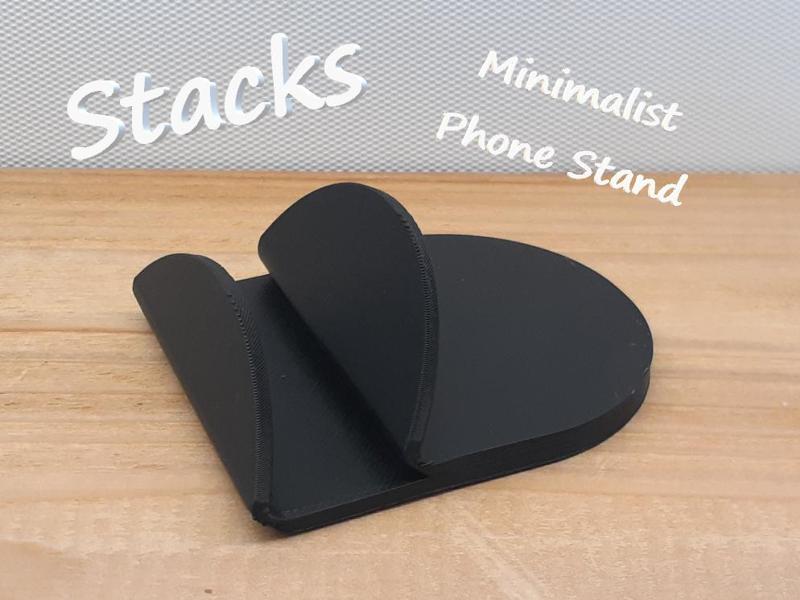 Stacks: Minimalist Phone Stand