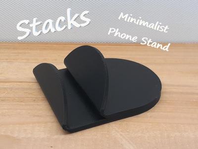 Stacks: Minimalist Phone Stand