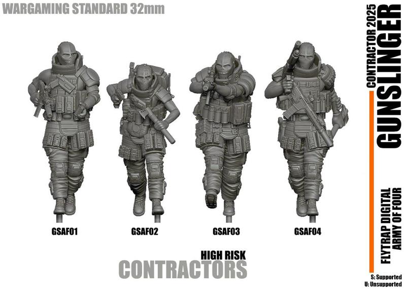 GUNSLINGER: 'Army of Four' High Risk Contractors