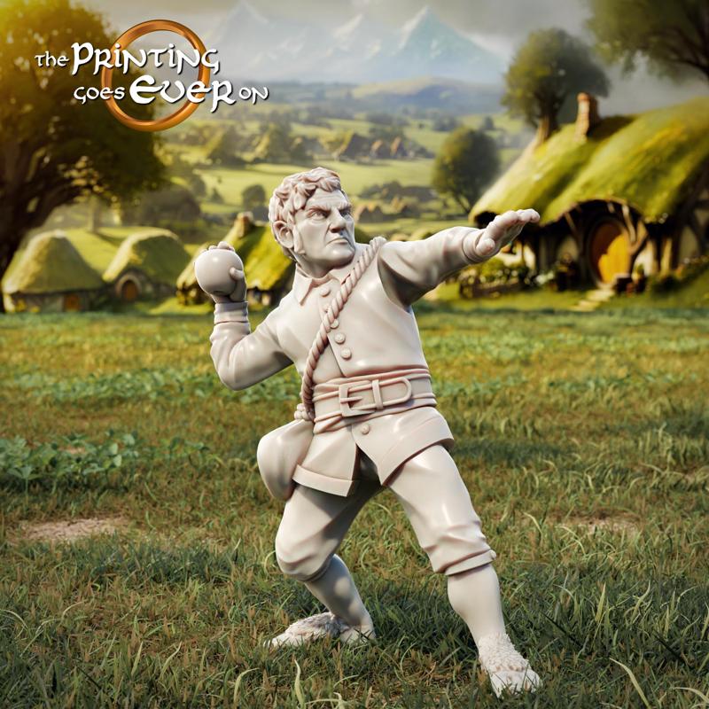 Halfling Thrower - Presupported