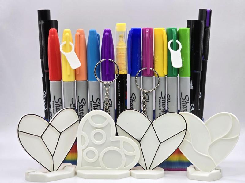 Hearts Love Coloring