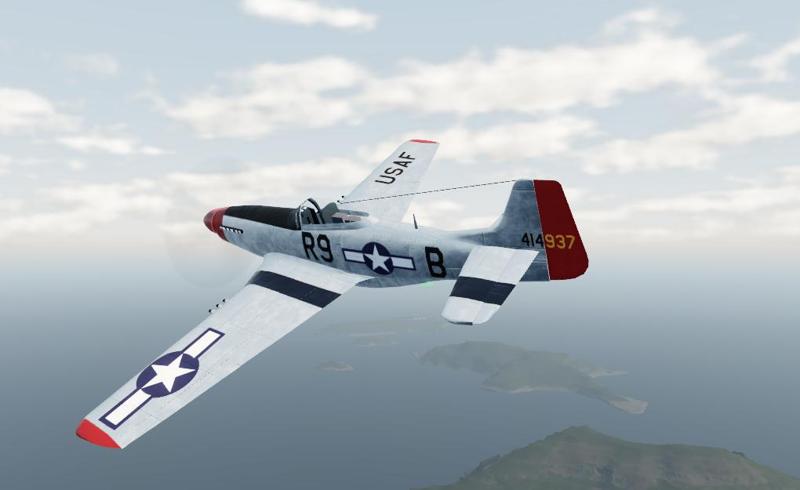 P-51D Mustang 3D Model