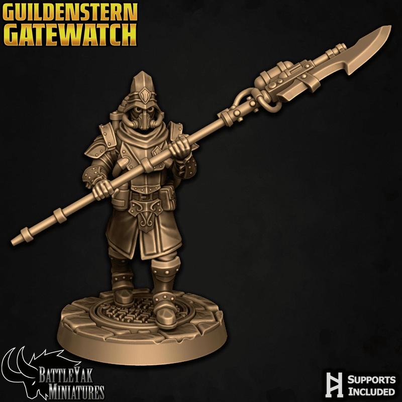 Gatewatch Officer with Long Weapon A