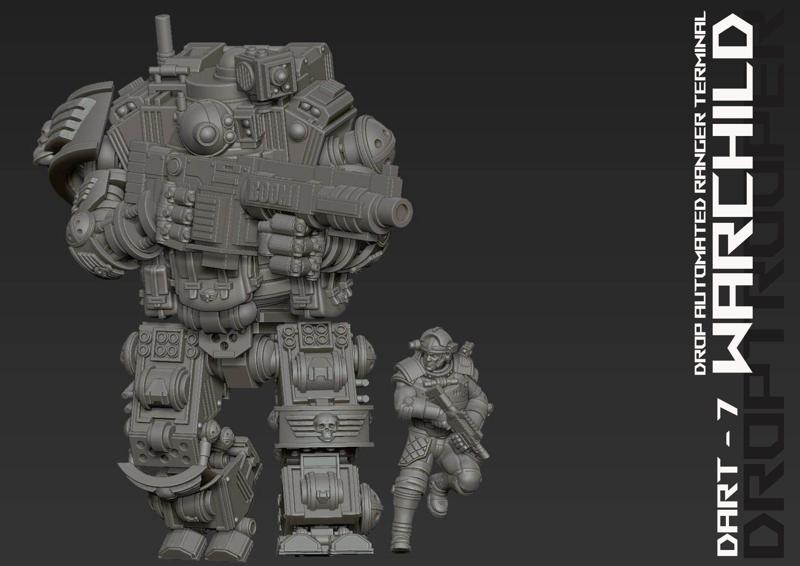 DROPTROOPER 'D.A.R.T' Battlesuit ' Warchild