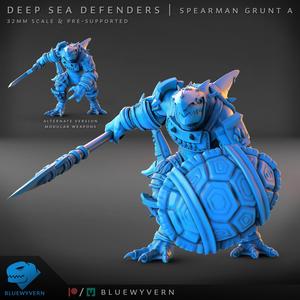 Deep Sea Defenders - Spearman Grunt A (Modular)