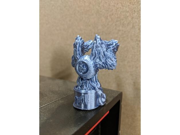 One Shot Paint Can withFlying Eyeball