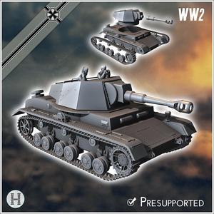 Geschützwagen IVb für 105 mm leFH 18-1 - Germany Eastern Western Front Normandy Stalingrad Berlin Bulge WWII