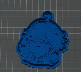 Genshin Impact Chongyun cookie cutter