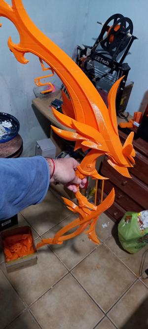genshin impact yelan aqua simulacra bow 3D print model