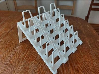 Foldable cards organiser for board games