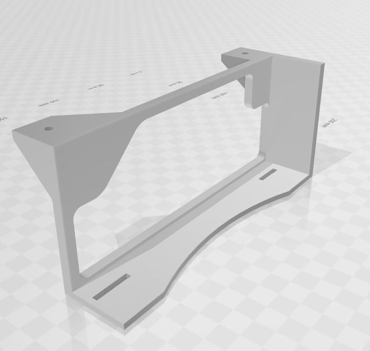 Under Desk XBOX Series S mount