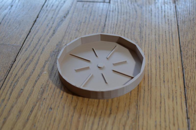 Large Low Poly Planter Plate