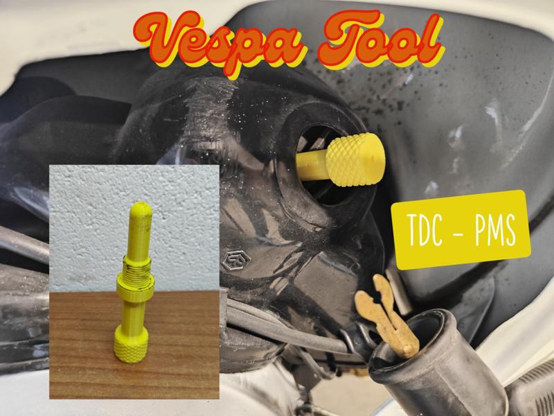 Tool Lock Piston PMS TDC Vespa M14x1.25
