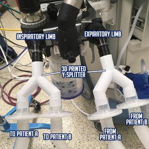 Ventilator Circuit Splitter