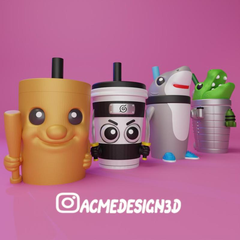 pack of brainrot italian glasses