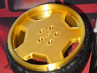 rc 1.10 amg style rim wheel 52x26mm 12mm hex drift