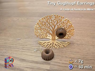 Tiny Guglhupf Earrings–A Taste of Austria to Wear!