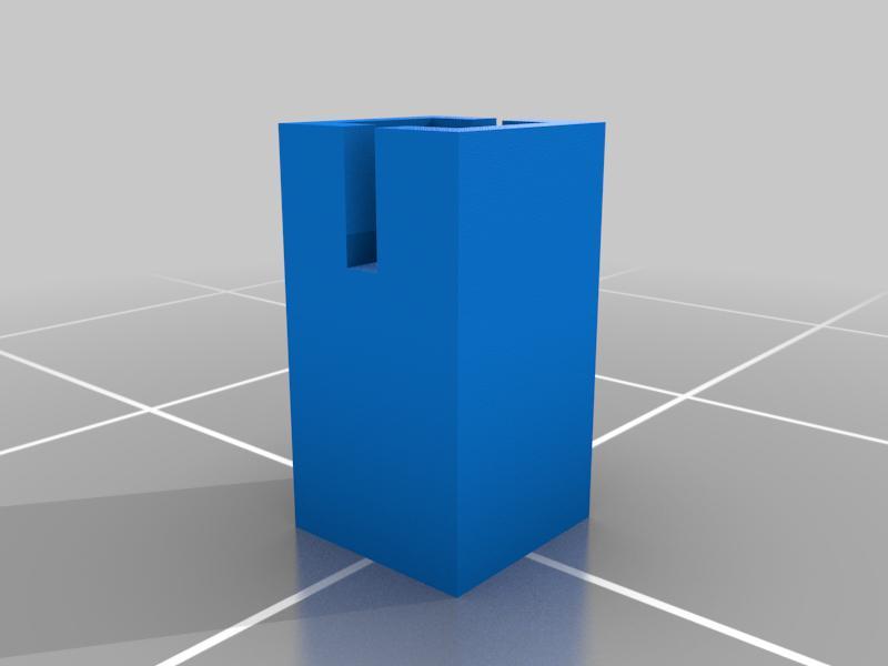 Cab for a square head push button with M2 thread.