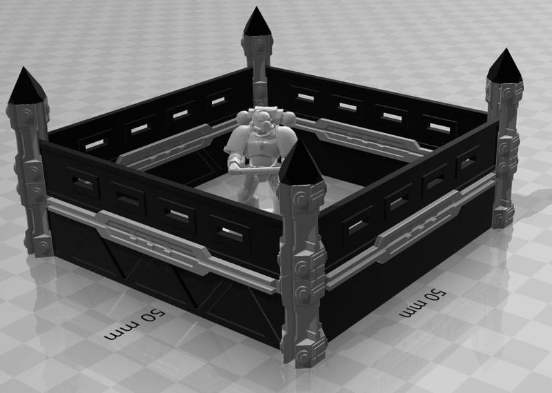 PLF - Imperial Redoubt - WH40k