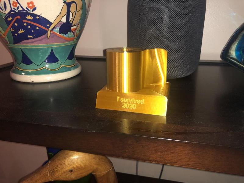 I survived 2020 Toilet Paper Trophy