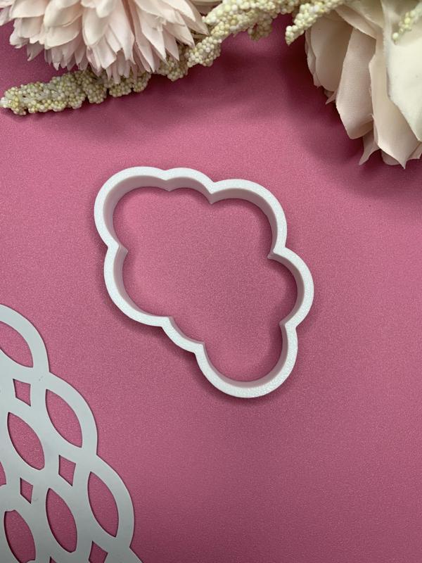 Cloud Frame and Plaque Cookie Cutters
