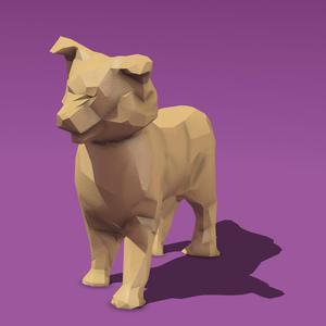 Low Poly Dog