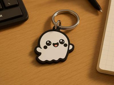 ghost keyring