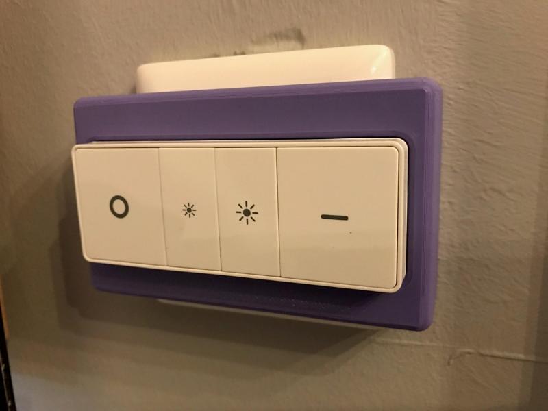 Philips Hue Dimmer Switch Remote Gira 55 Adapter with 20 x 2 Magnet