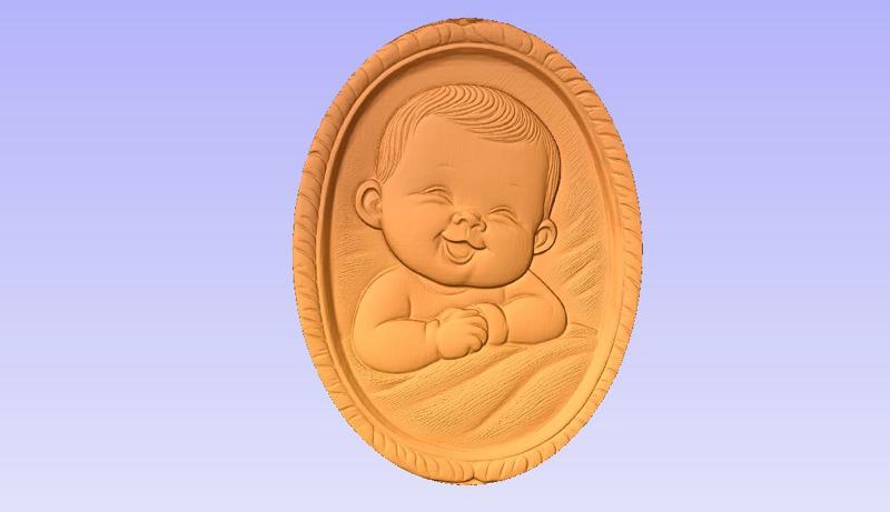 BABY SMILING MODEL 2