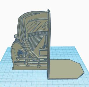 VW Bug Bookend