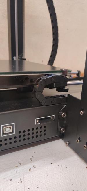 Anycubic i3 Mega-S - Y cable chain mount