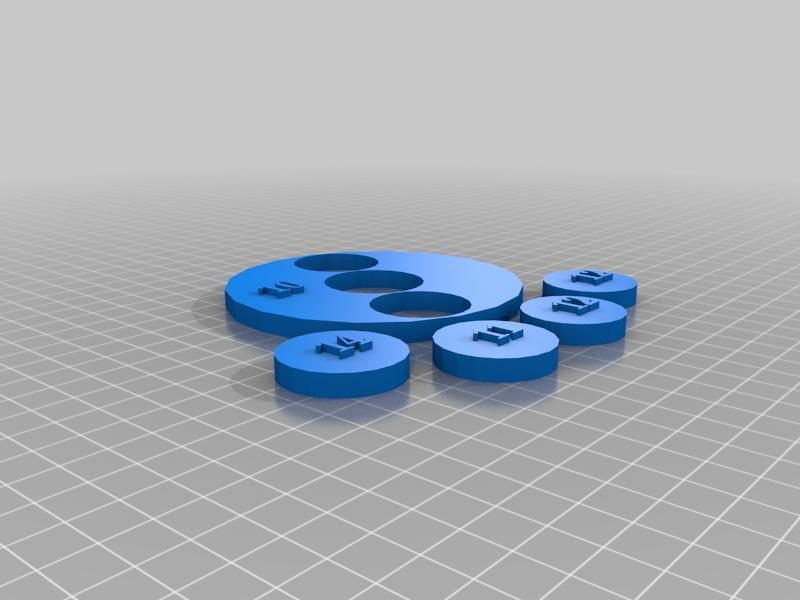 3D Archery Target and Scoring Inserts