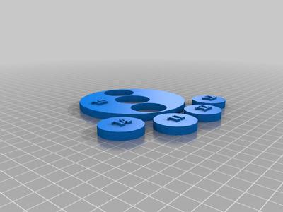 3D Archery Target and Scoring Inserts