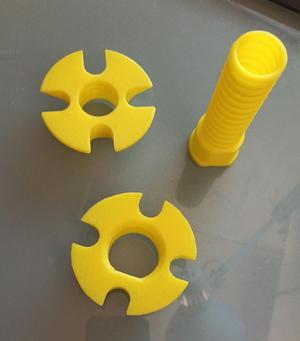 Adaptable spool holder for filament 